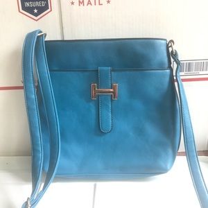 Shoulder bag blue